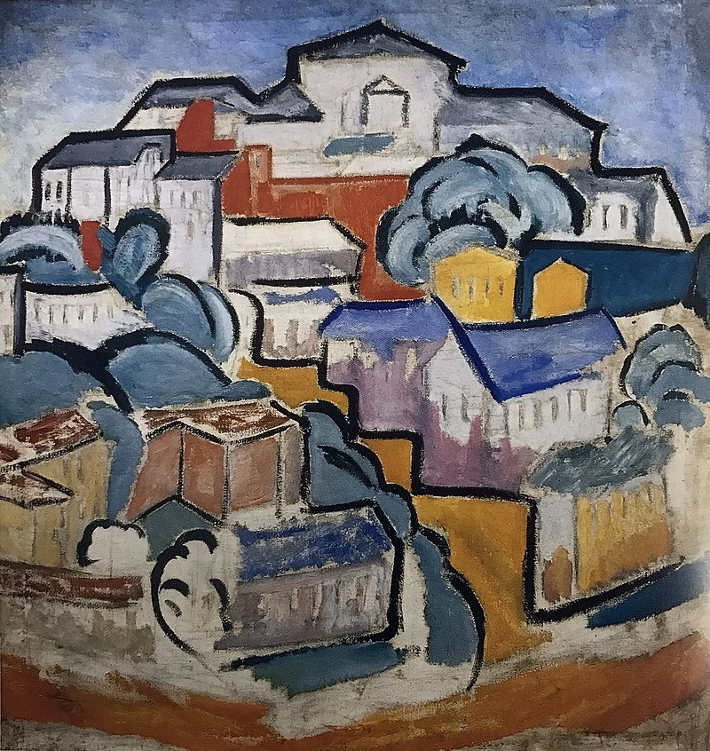 Paesaggio urbano, 1912 - Russian Museum